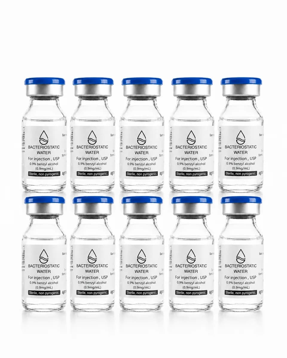 Kit 10x Água Bacteriostática 10ml