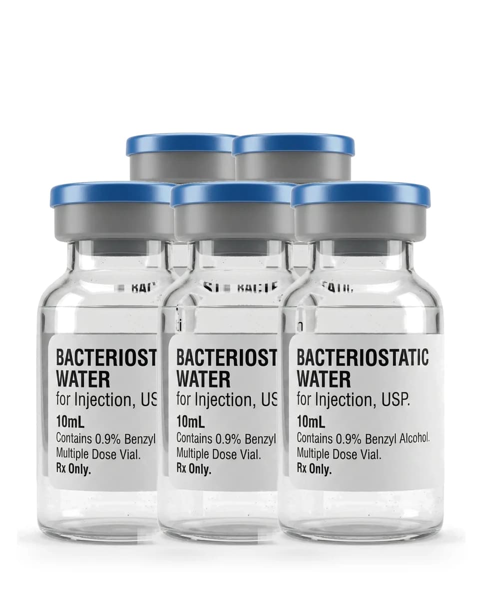 Kit 5x Água Bacteriostática 10ml
